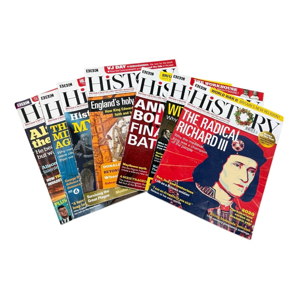 BBC History Magazine Lot‎ 7 British History PB Queens Kings